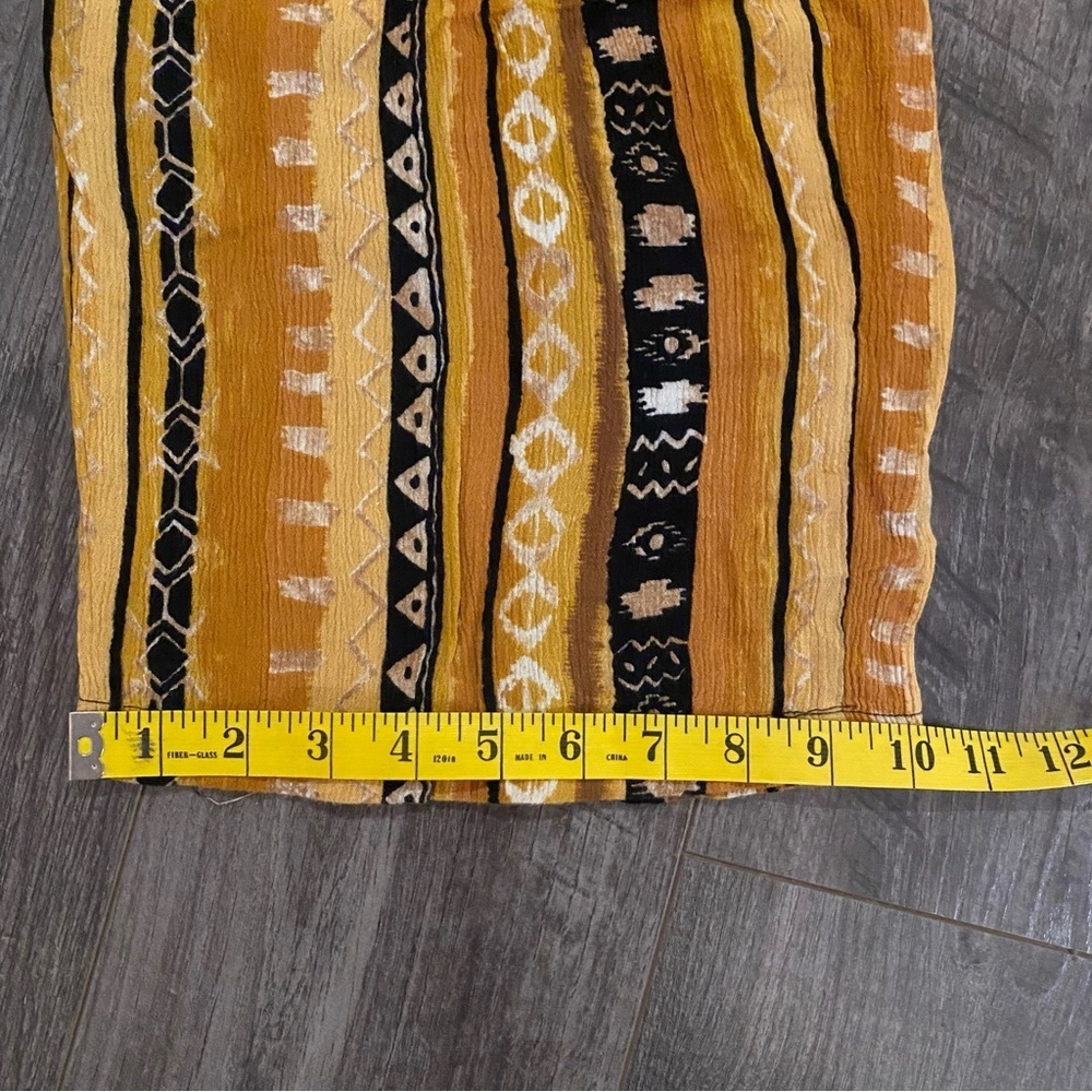 Vintage Jessie harem loose wide leg pants boho 100% Rayon made in Canada - Picture 12 of 13